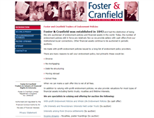Tablet Screenshot of foster-and-cranfield.co.uk